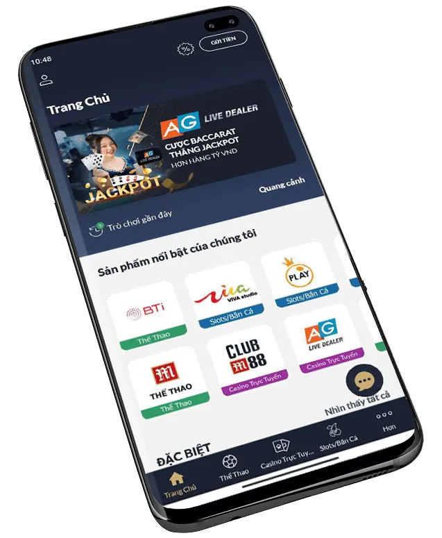 Giao diện cá cược thể thao thân thiện của k88cc code
